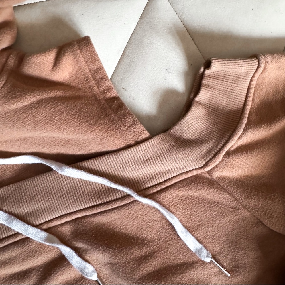 SHEIN • Cut-Out Shoulder Hoodie - Picture 3 of 5